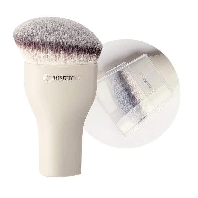 LSY 林三益 坡型弧面粉底刷-四色(水滴刷、粉底刷)