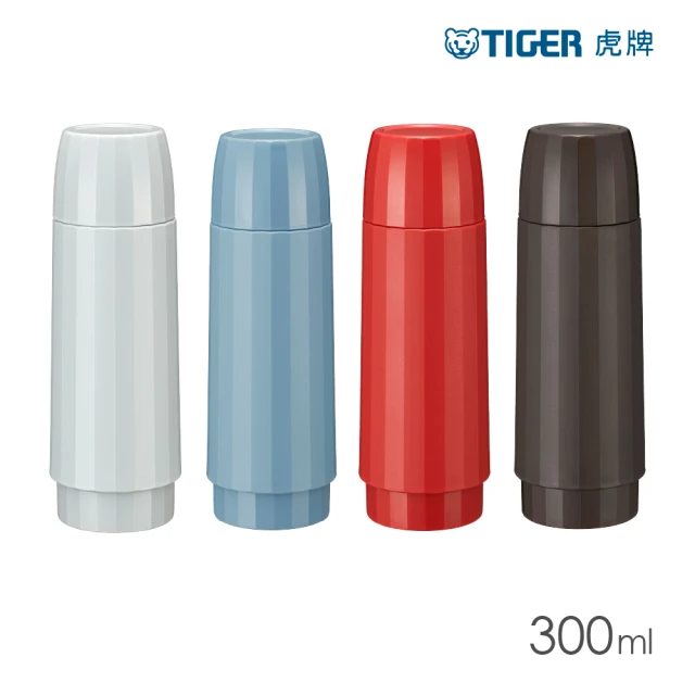 TIGER虎牌 輕巧杯蓋_不鏽鋼真空保溫杯 300ml(MSK-A030 4色 單入)