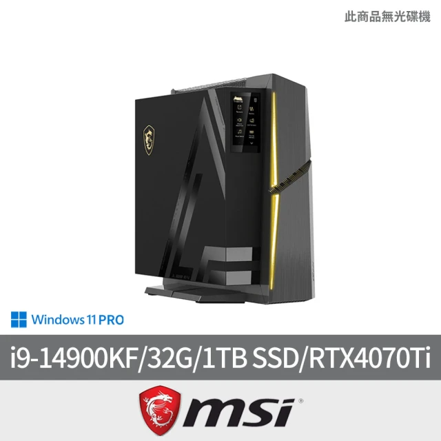 MSI 微星 i9 RTX4070Ti電競電腦(MEG Trident X2 14NUF9-268TW/i9-14900KF/32G/1TB)