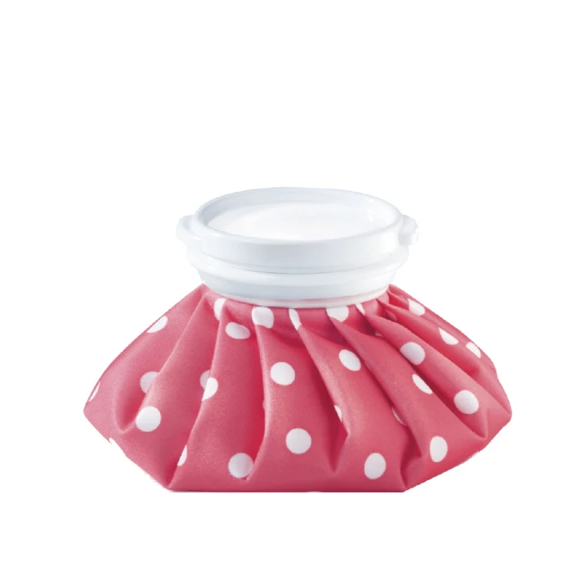 muva 冰熱雙效水袋(6吋_粉紅點)