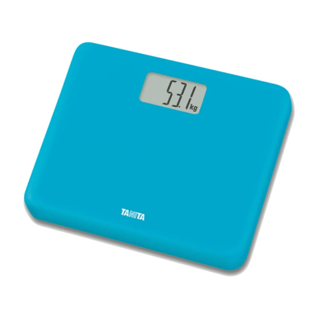 TANITA 輕巧電子體重計（HD-660）-土耳其藍