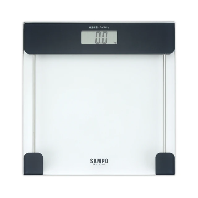 SAMPO 聲寶 強化玻璃電子體重計（BF-L1901ML）