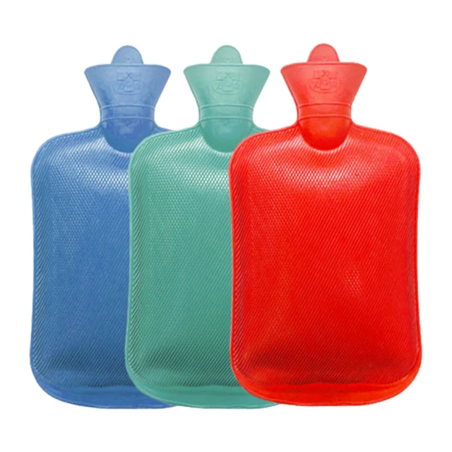 冷暖兩用 特大號加厚防爆熱水袋附布套(隨機出色)