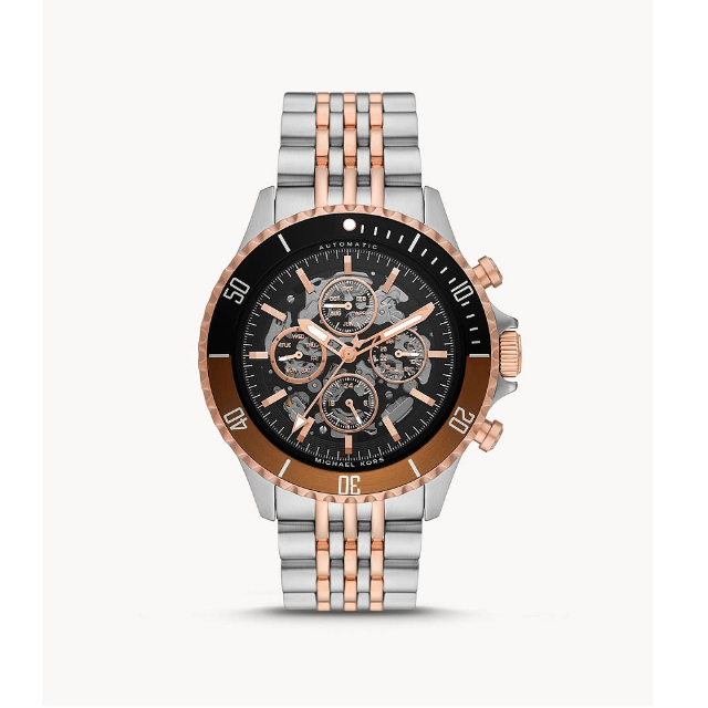 Michael Kors 美式風格鏤空機械錶 (MK9046)