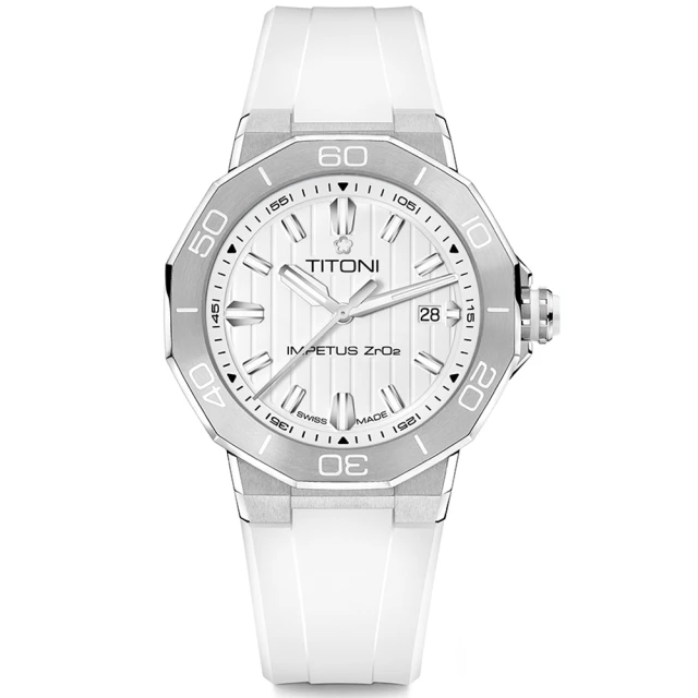 TITONI 梅花錶 Impetus 動力系列 高科技陶瓷機械錶 (83765 S-WW-711) 附贈鍊帶