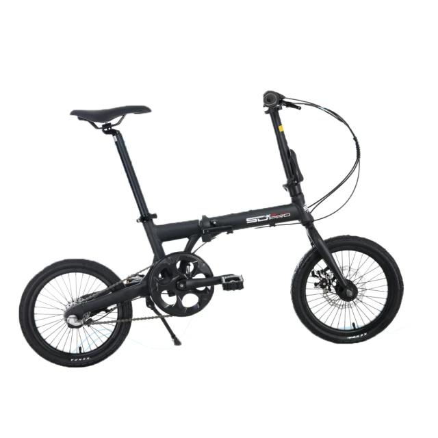 SD PRO -16吋鋁合金折疊車(消光黑)