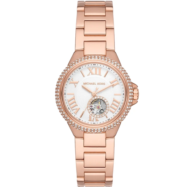 Michael Kors Mini Camille 小鏤空晶鑽機械女錶 (MK9051)