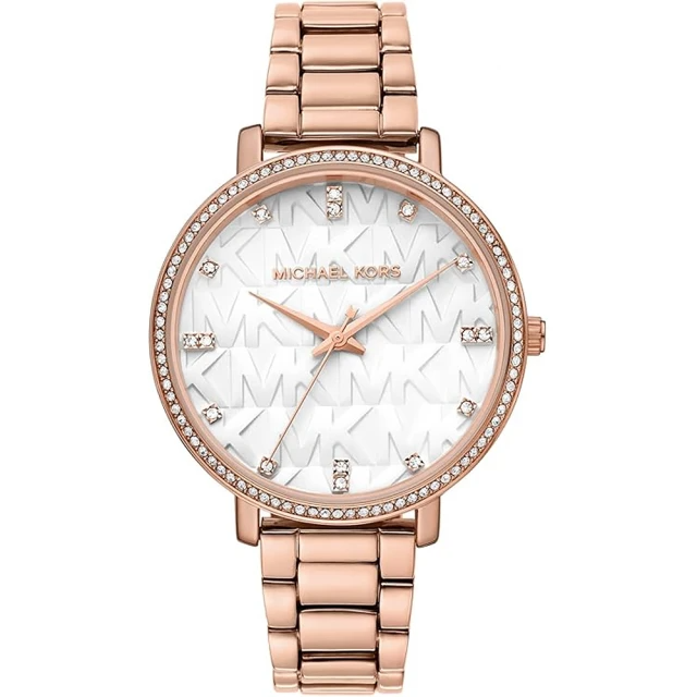 Michael Kors Pyper Logo晶鑽女錶 (MK4594)