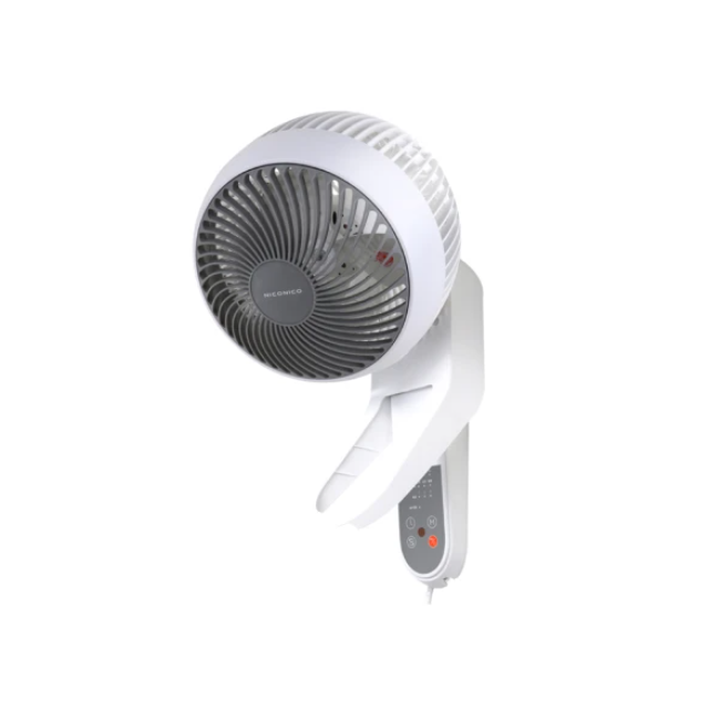 NICONICO 360°球型9吋遙控循環壁扇（NI-EW935）