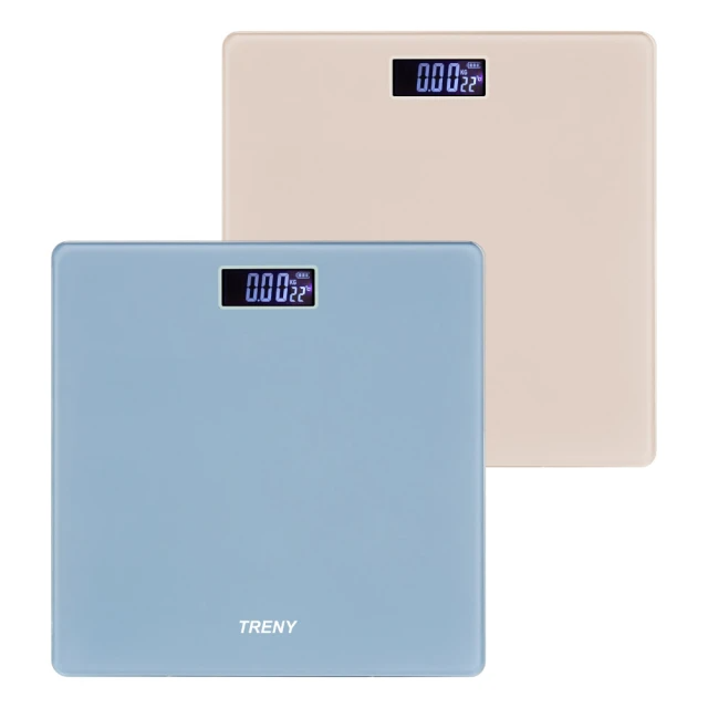TRENY 大踏板數位體重計（二色任選）