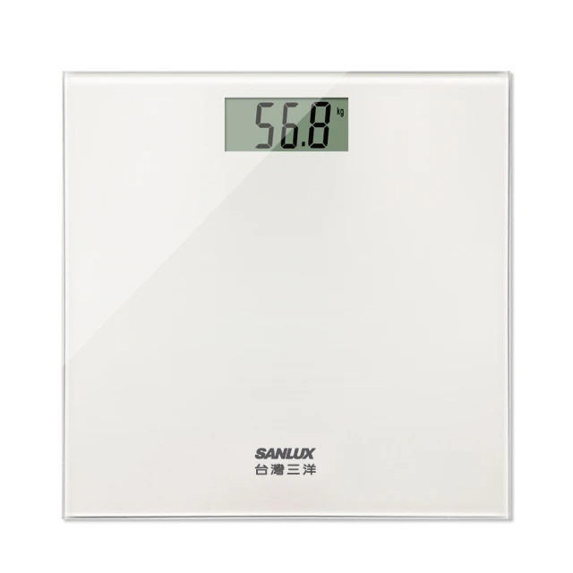 SANLUX 台灣三洋 數位體重計（SYES-301）-白
