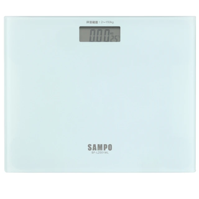 SAMPO 聲寶 溫度顯示超薄電子體重計（BF-L2001ML）