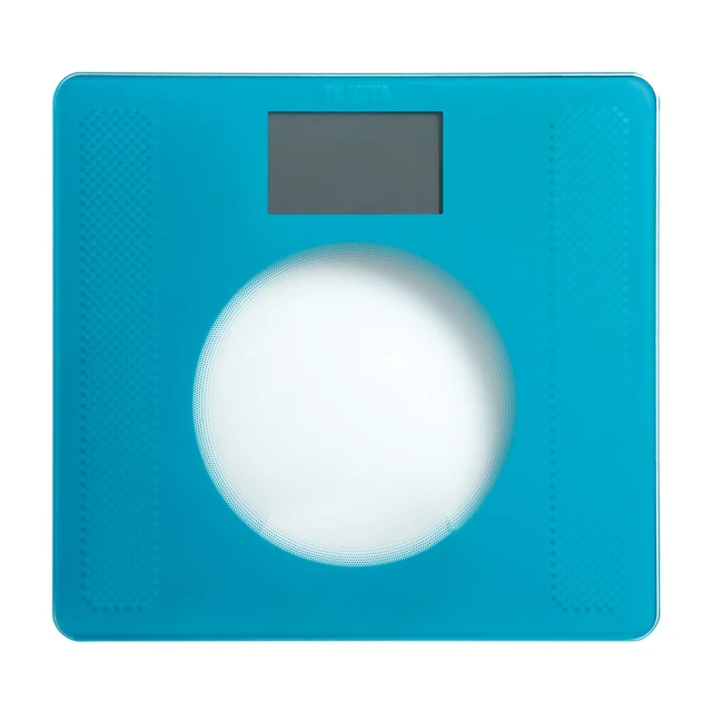 TANITA 透明拼接電子體重計（HD-381）-湖水綠
