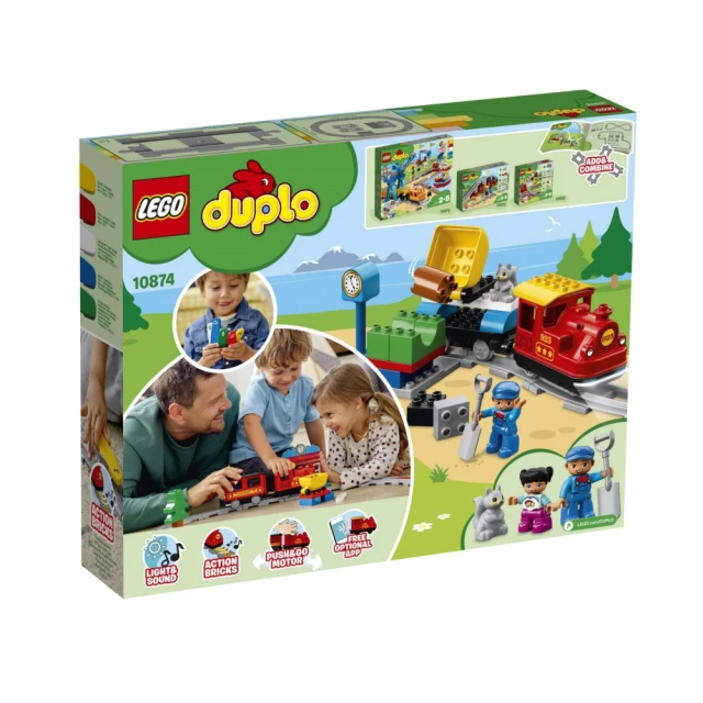 LEGO 樂高 得寶系列 10874 蒸汽列車