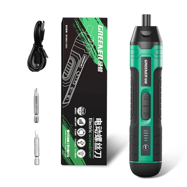 GREENER-多功能家用電動螺絲起子組