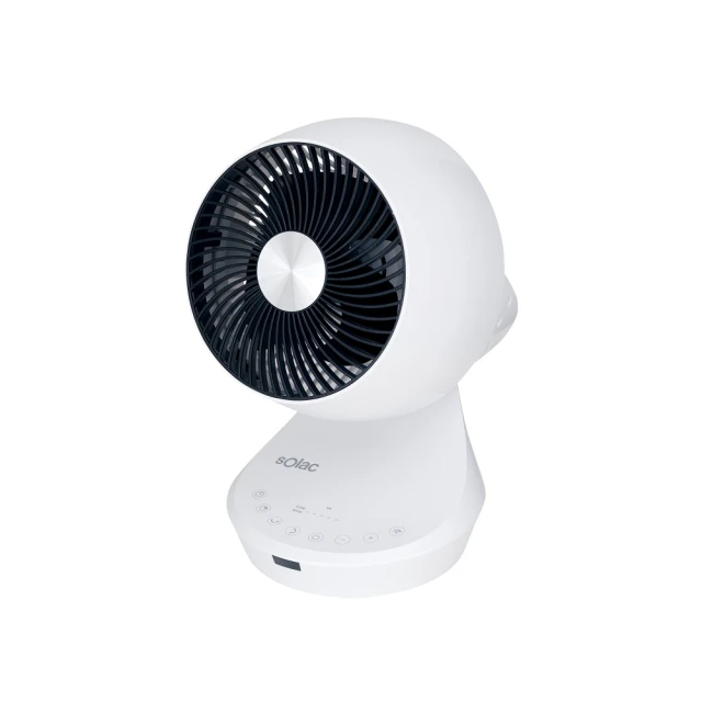 SOLAC  DC直流馬達8吋3D空氣循環電扇（SFB-Q03W）