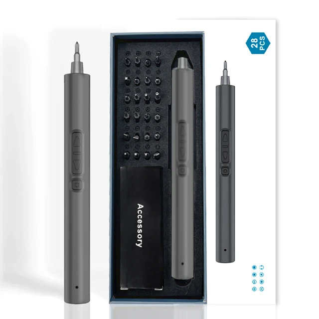 ANTIAN-28件組 多功能電動精密螺絲起子組