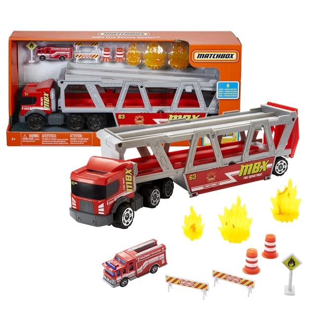 Matchbox 火柴盒小汽車 消防運輸卡車