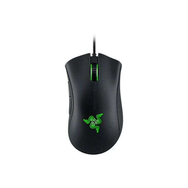 RAZER 雷蛇 DeathAdder Essential 煉獄奎蛇 標準版 電競滑鼠 6400dpi/機械軸/人體工學 (黑色/白色)