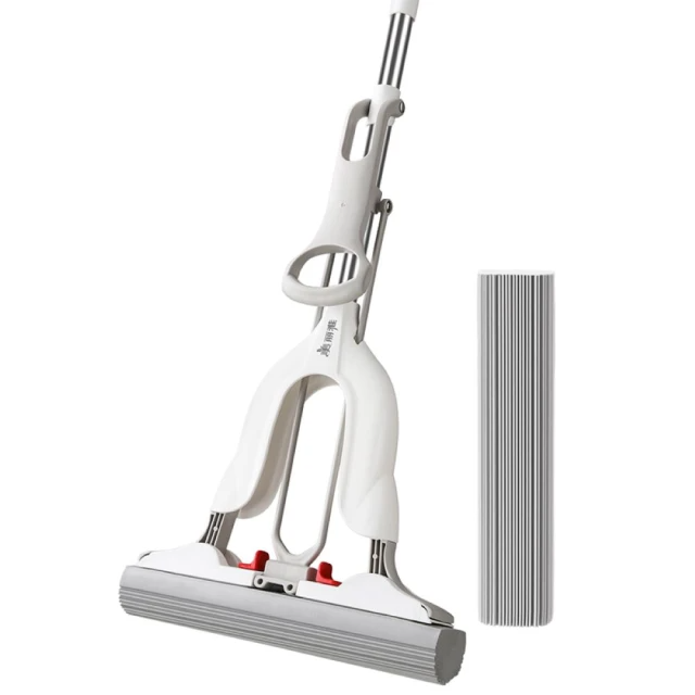 Maryya 美麗雅 超吸水輕鬆拆膠棉拖把- 1桿2膠棉頭