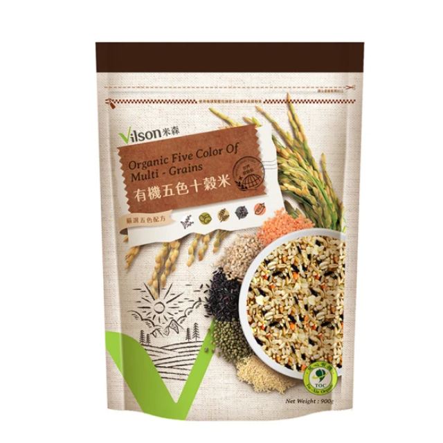 Vilson 米森 有機五色十穀米 900g
