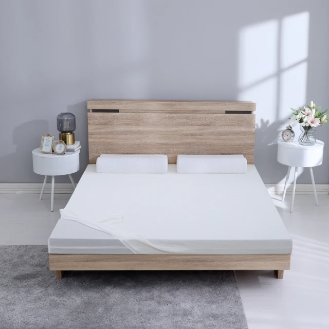 House Door-LYCRA莫代爾床包套 10cm竹炭釋壓記憶床墊(雙人5尺)