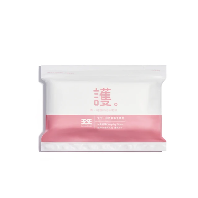 天天 透氣親膚-天天衛生棉系列_衛生護墊15cm(28片/包)
