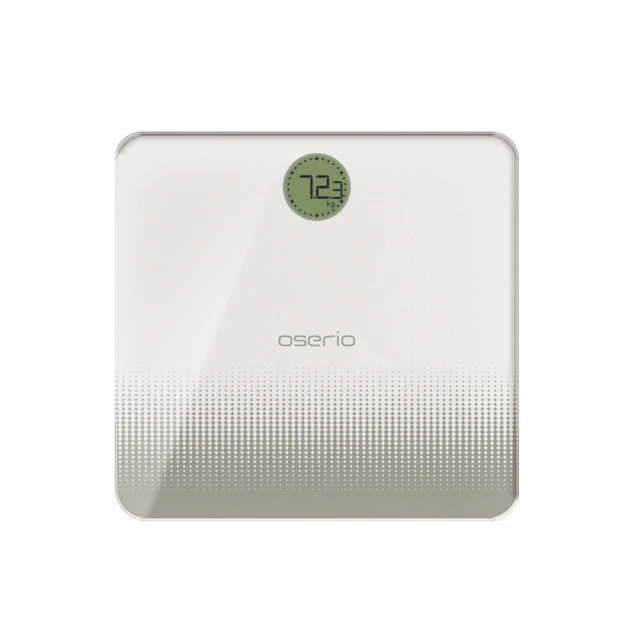 oserio 歐瑟若 鋼化玻璃智能心率體重計（BTG-118W）