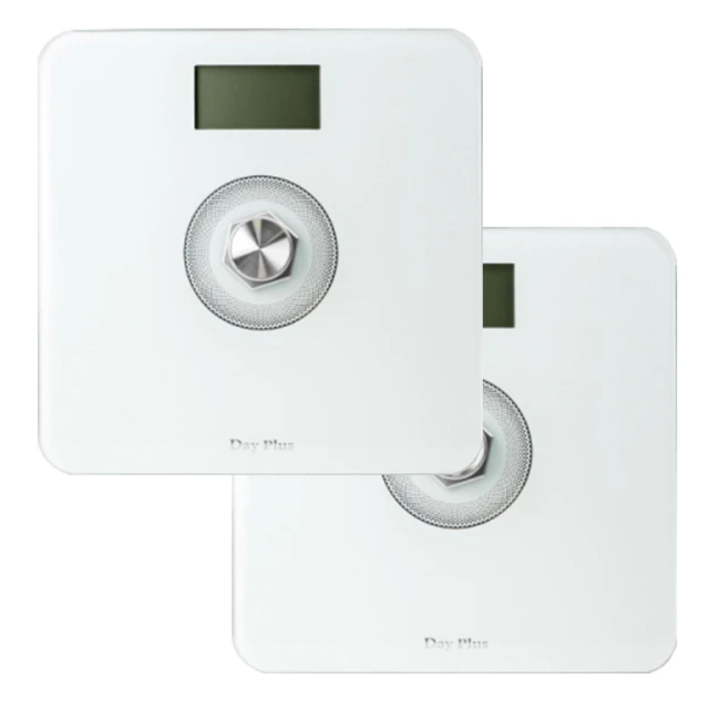勳風 Day Plus 免電池環保體重計-白色（HF-G2029U）二入組