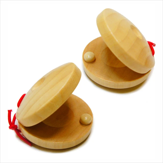 美佳音樂-打擊樂器 原木 響板(1入)