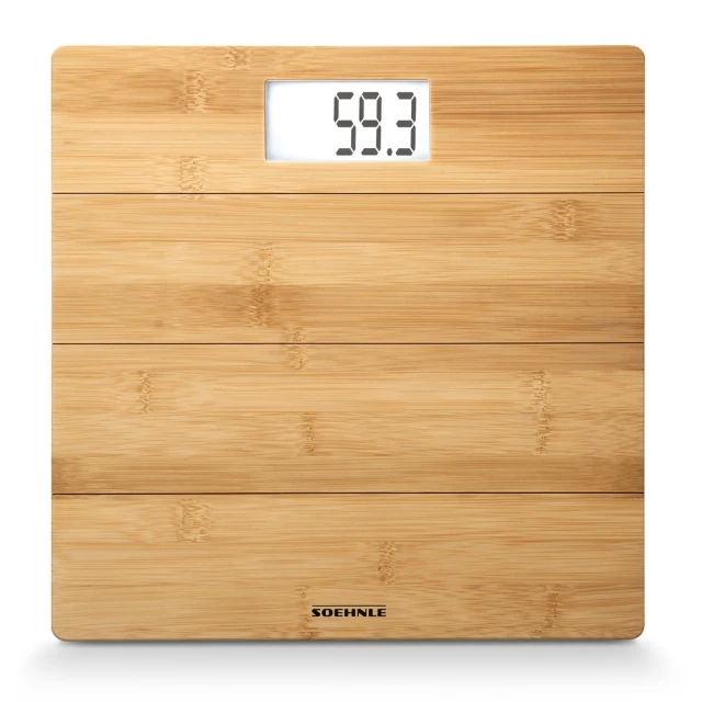 Soehnle 自然竹電子體重計（竹子原色）