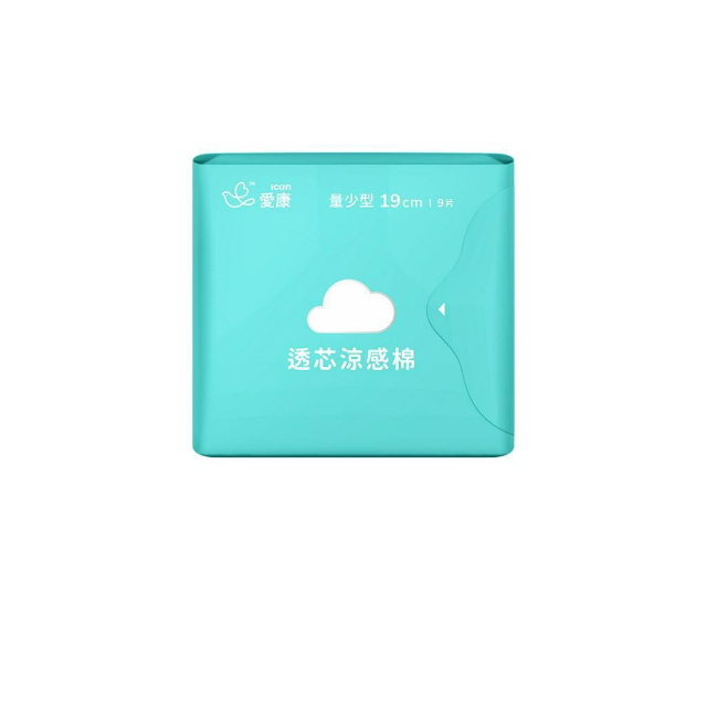 【愛康】透芯涼感棉 量少型 19CM(9片/包) 6入