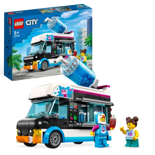 LEGO 樂高 城市系列 60384 企鵝冰沙車
