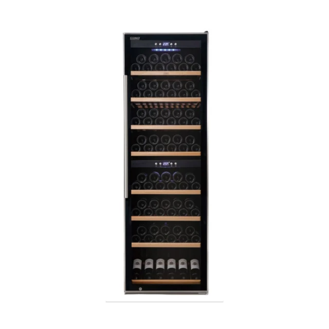 德國CASO 雙溫控紅酒櫃-SW-180/180瓶裝
