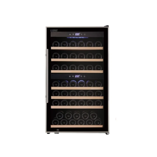 德國CASO 雙溫控紅酒櫃-SW-66/66瓶裝