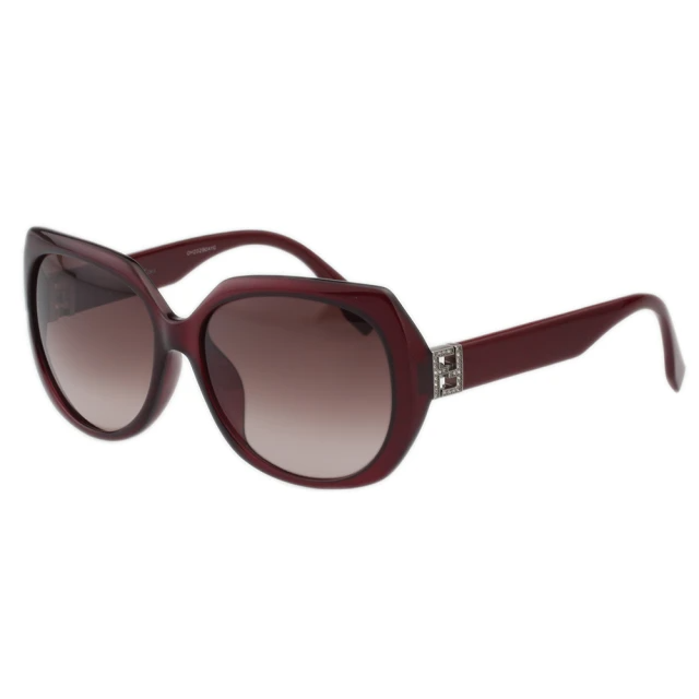 FENDI 時尚太陽眼鏡東方版/紅色