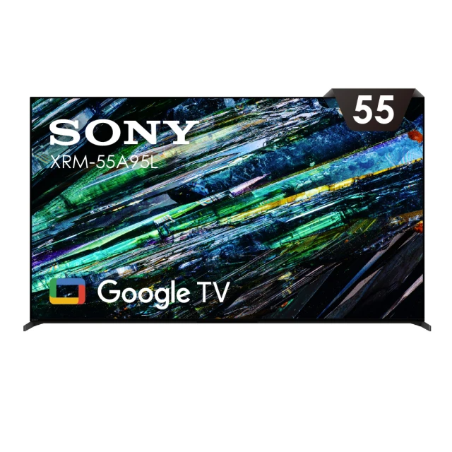 SONY 索尼 BRAVIA 55型 4K HDR QD-OLED Google TV顯示器(XRM-55A95L)