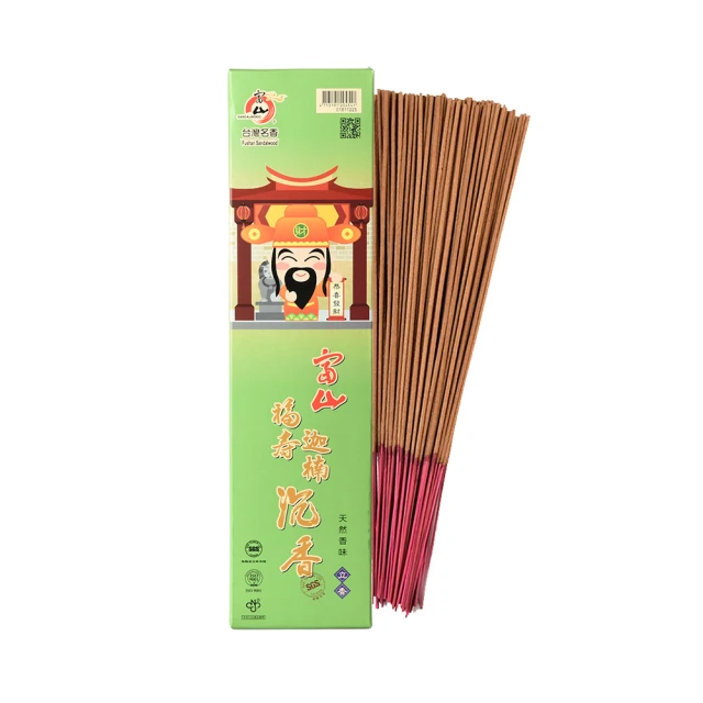 富山香堂 福壽迦楠沉香 33cm立香（300g/盒）3入組