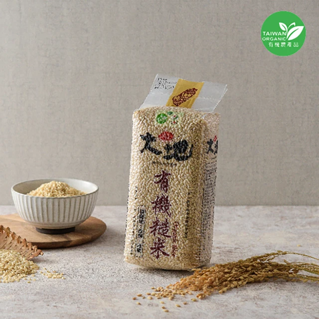 池上多力米 池上大地有機糙米 1.5kg