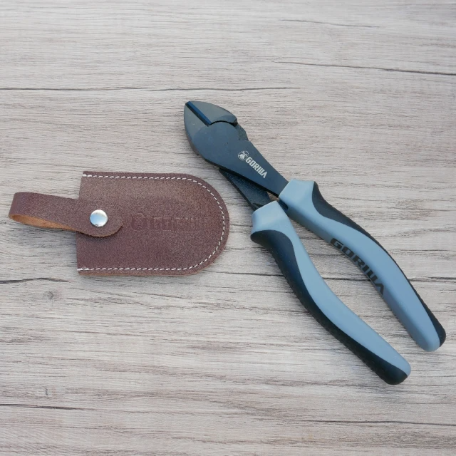 GORILLA 紳士質人手工具 7吋極黑省力重力斜口鉗