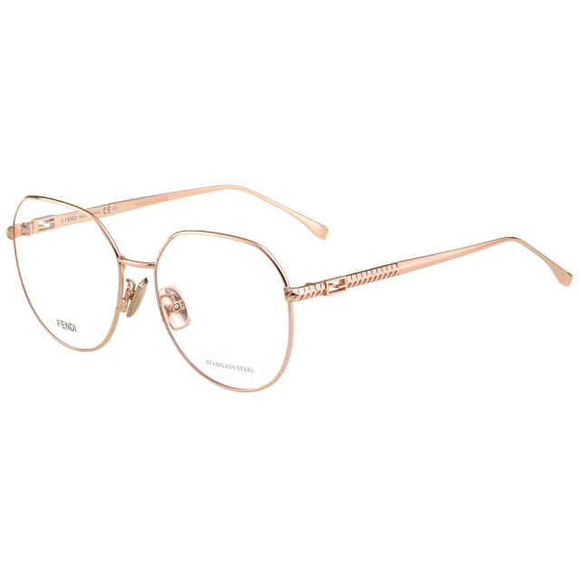 FENDI 光學眼鏡FF0454F/玫瑰金