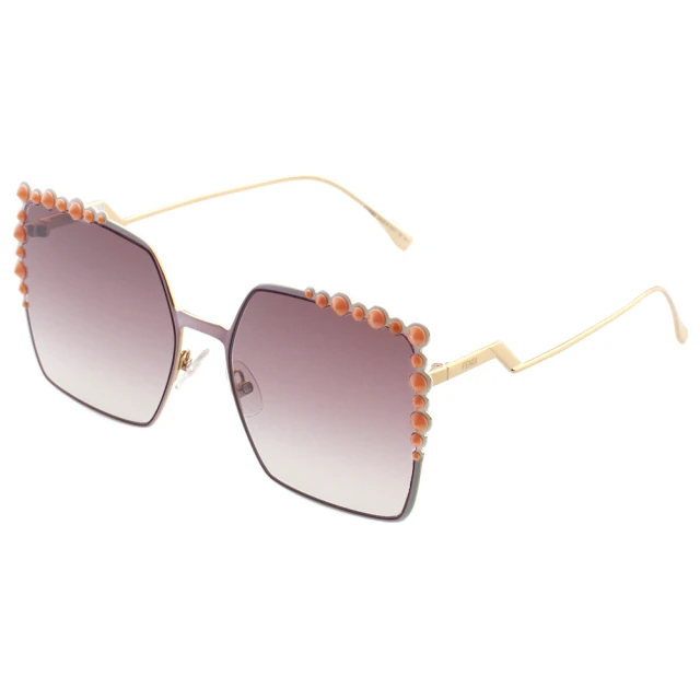 FENDI 大方框水銀FF0259S/粉色