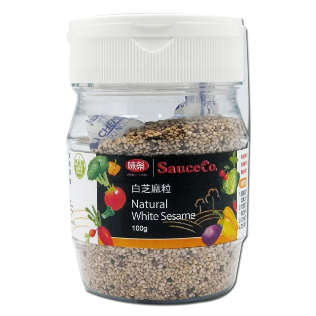 味榮 白芝麻粒 100g