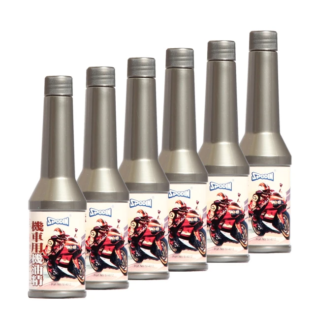 SPODIN-鉬元素機車機油精100ml(6入組)