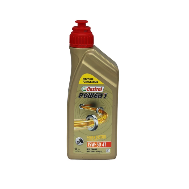 CASTROL-Power 1 4T 15W-50(合成機油1L)