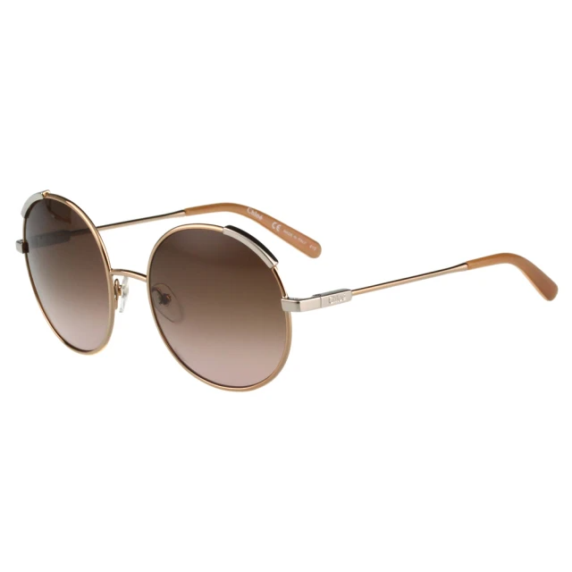 Chloe 圓框太陽眼鏡-CE117S/金色