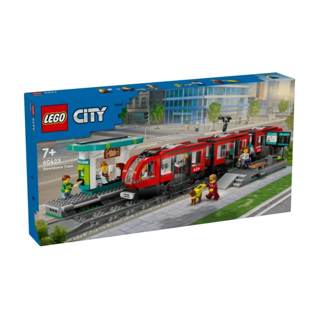 LEGO 樂高 城市系列 60423 市區路面電車和車站