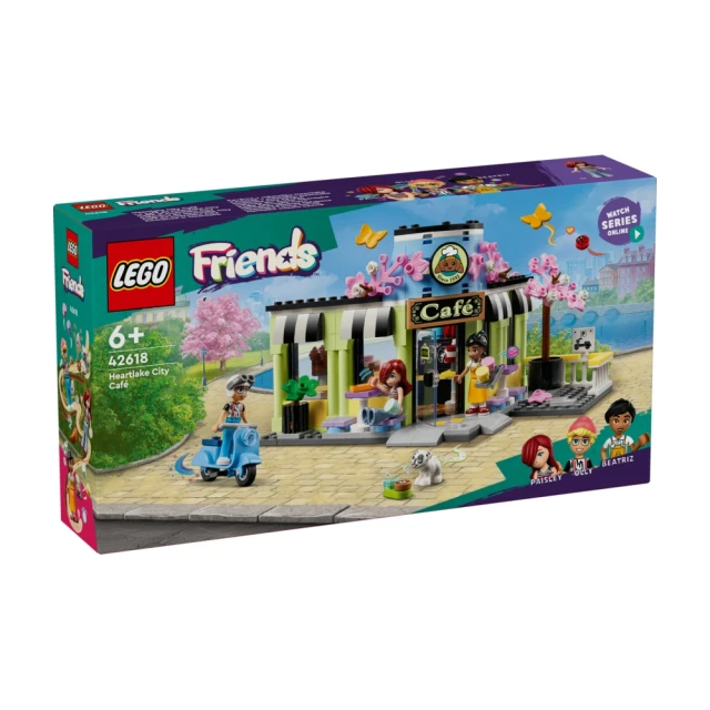 LEGO 樂高 Friends 42618 心湖城咖啡廳