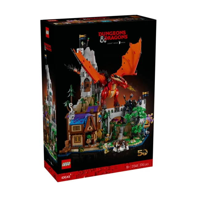 LEGO 樂高 Ideas 21348 龍與地下城：紅龍傳奇