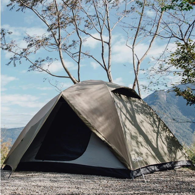 ADISI-幸福城堡六人家庭帳(海狸棕)